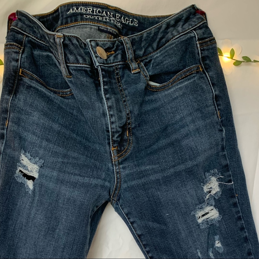 american eagle super stretchy jeans! ♡